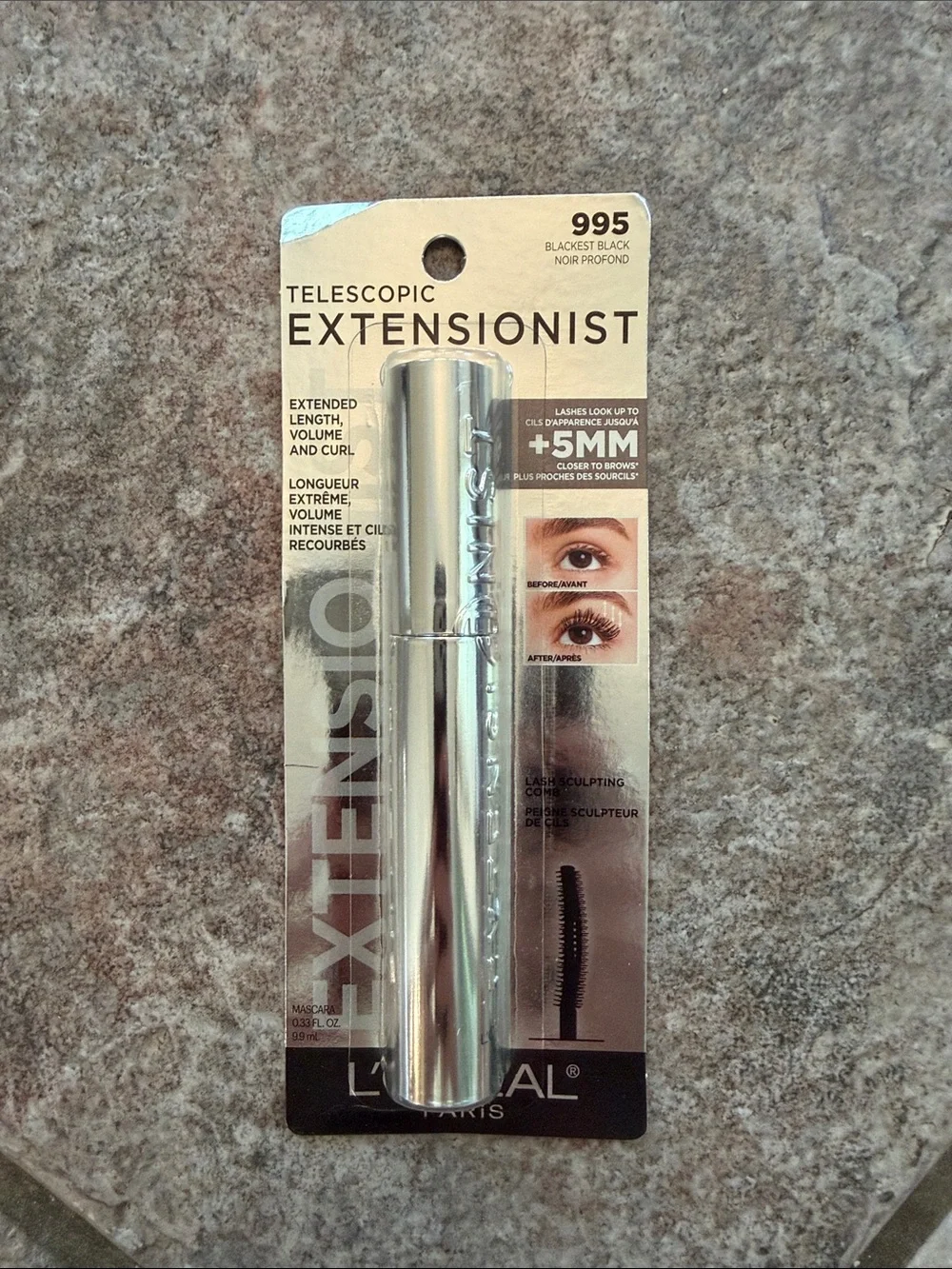 L’Oréal Telescopic Extenionist Mascara in Blackest Black
